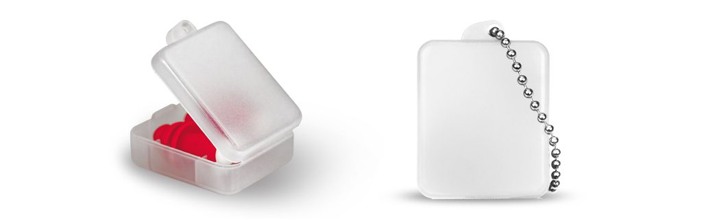 flat plastic box